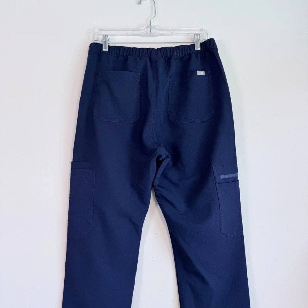 Figs Mens Cairo Slim Cargo Scrub Pants Medium Navy Medical